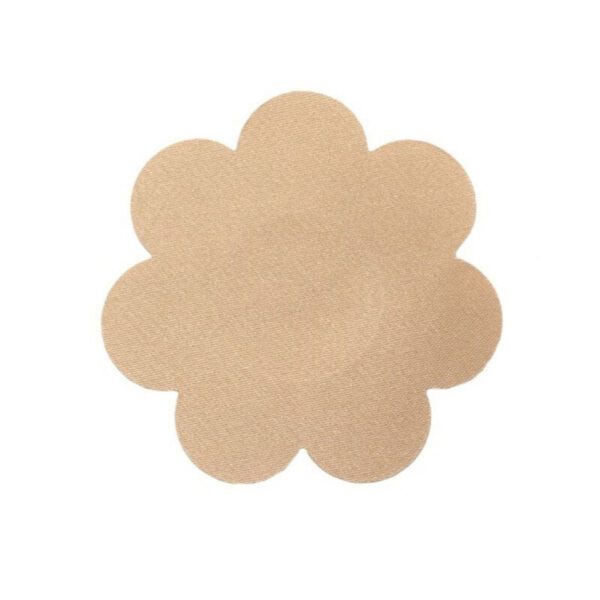 BYE BRA KÖRPERBAND 5M X 6,5 CM + 3 PAARE SATIN NIPPEL ABDECKUNGEN NUDE – Bild 3