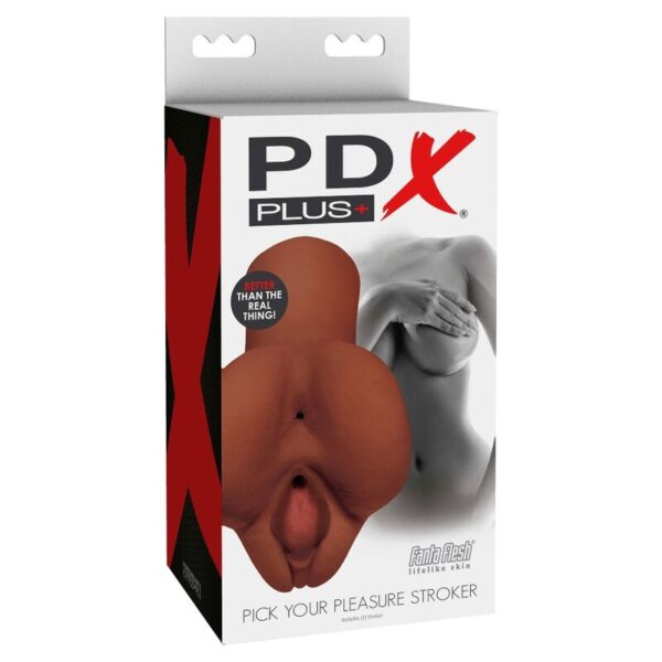 PDX PLUS + WÄHLEN SIE IHREN VERGNÜGENDEN STROKER - BRAUN – Bild 4