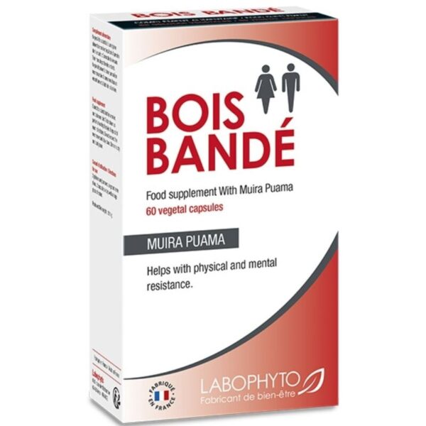 BOIS BAND NAHRUNGSERGÄNZUNGSMITTEL PHYSIKALISCHE UND GEISTIGE WIDERSTAND 60 KAP