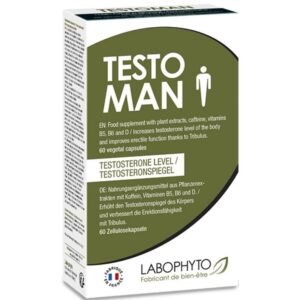 TESTOMAN TESTOSTERON-NIVEAU NAHRUNGSERGÄNZUNGSMITTEL 60 CAP