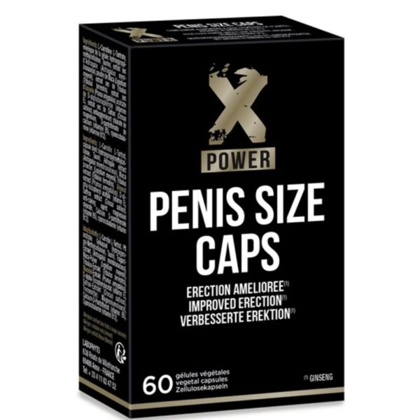 XPOWER PENIS GRÖSSE KAPPEN FÜR VERBESSERTE EREKTIONEN 60 CAP