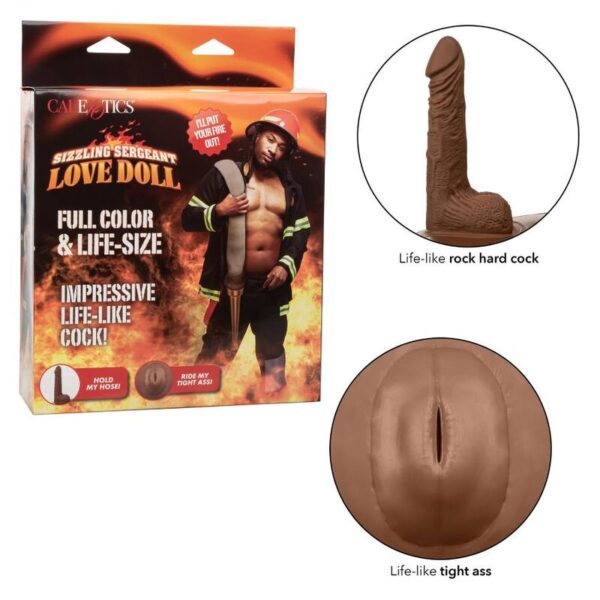 CALIFORNIA EXOTICS SIZZZLING SERGEANT LIEBESPUPPE – Bild 2