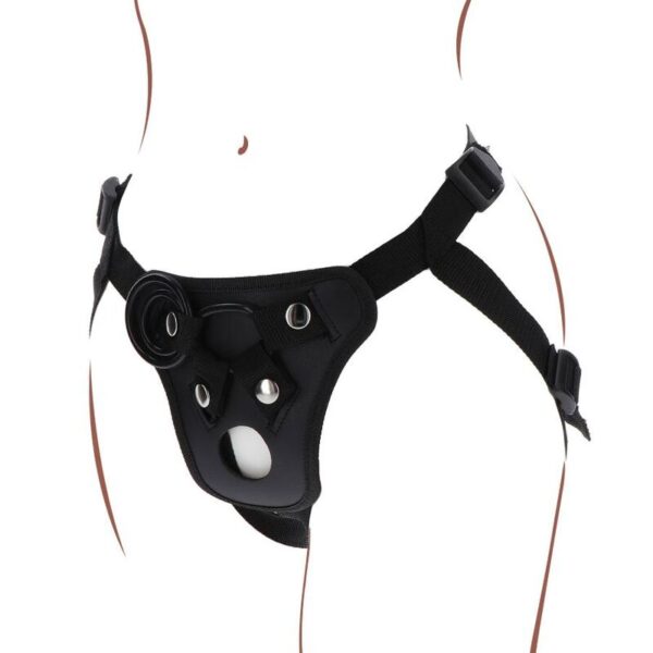 TOYJOY STRAP-ON PLEASURE HARNESS SCHWARZ – Bild 6