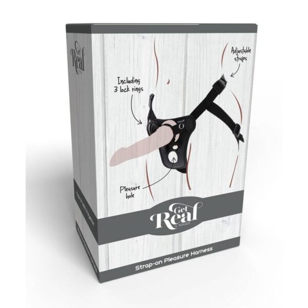 TOYJOY STRAP-ON PLEASURE HARNESS SCHWARZ – Bild 9