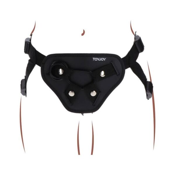 TOYJOY STRAP-ON DELUXE HARNESS SCHWARZ – Bild 4