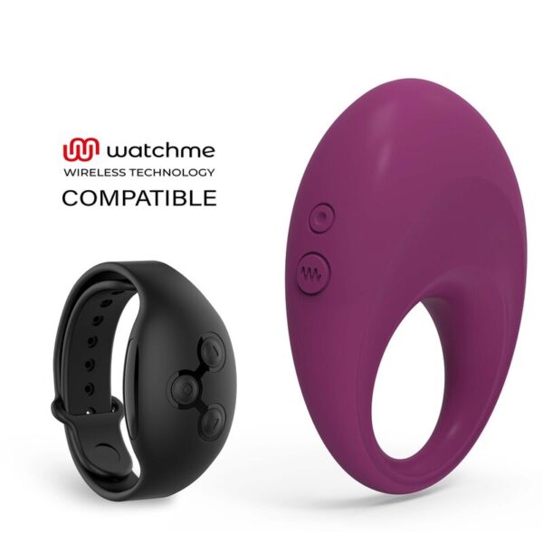 COVERME DYLAN COCK RING RECHAGEABLE WATCHME WIRELESS TECHNOLOGY COMPATIBLE – Bild 3