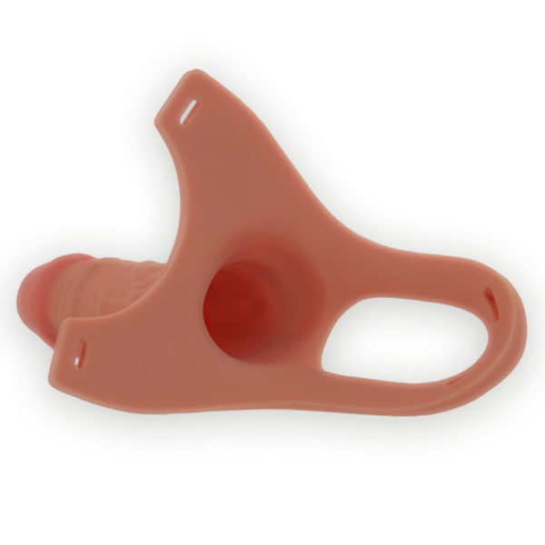INTENSE - HOHER STRAP-ON-SILIKONVERLÄNGERER 16 X 3,5 CM – Bild 6