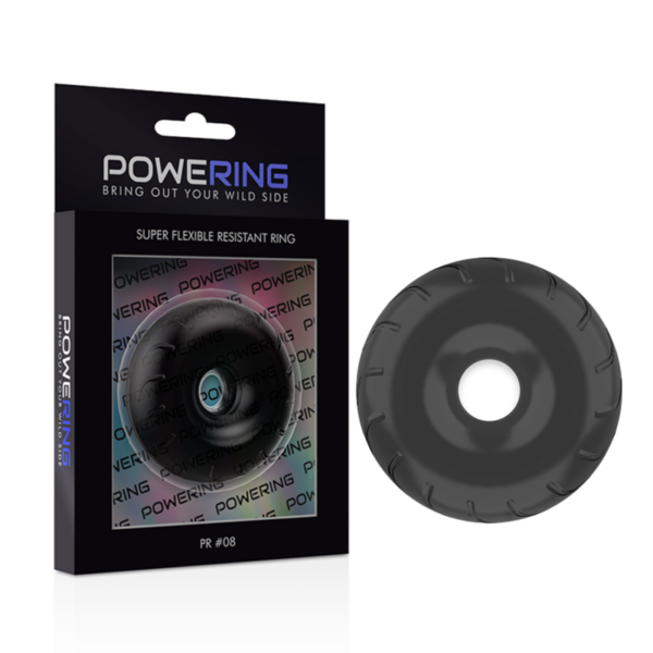 POWERING SUPER FLEXIBLE BESTÄNDIGER RING 5CM PR08 SCHWARZ – Bild 4