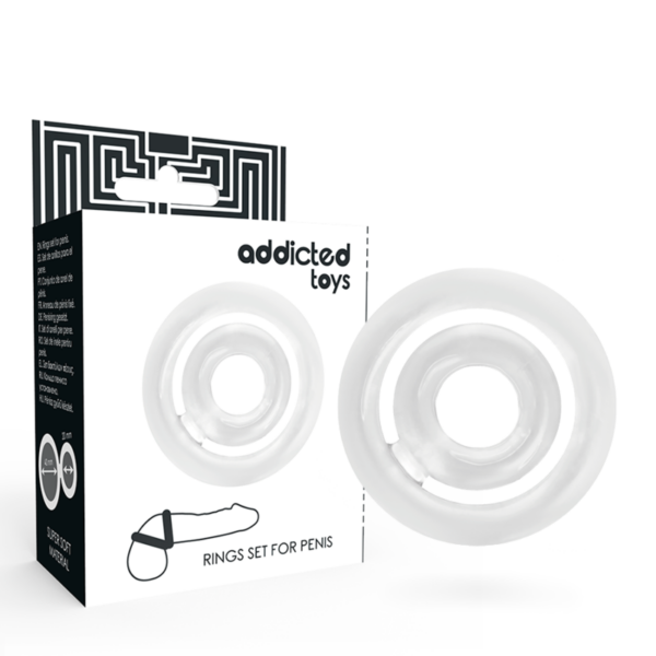 ADDICTED TOYS POTENZ- C-RING PENIS KLAR