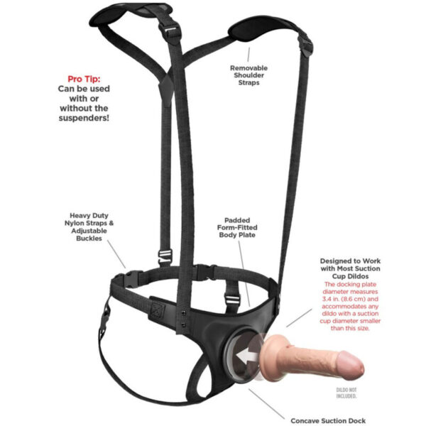 PIPEDREAM ? BODY DOCK STRAP-ON-HOSENTRÄGER – Bild 5