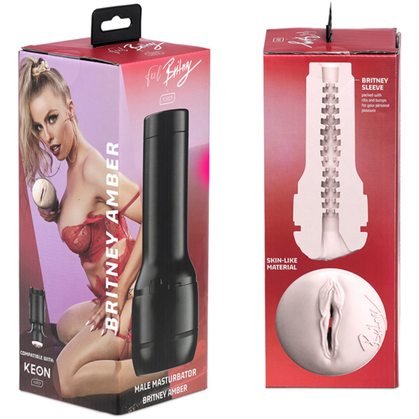 KIIROO KEON + FEEL BRITNEY AMBER + AQUA QUALITY LUBE 50 ML – Bild 5