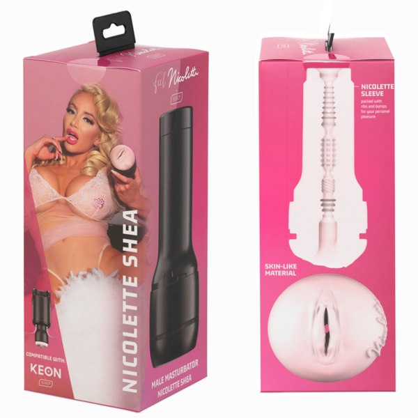 KIIROO KEON + FEEL NICOLETTE SHEA STROKER + AQUA QUALITY LUBE 50 ML – Bild 5