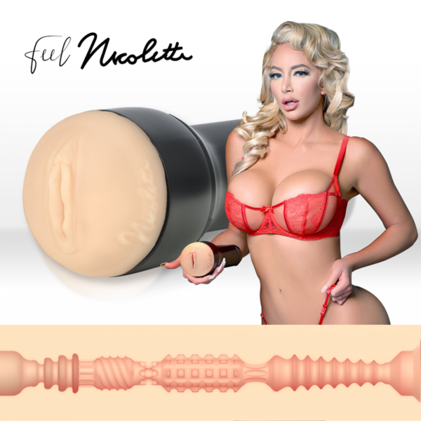 KIIROO KEON + FEEL NICOLETTE SHEA STROKER + AQUA QUALITY LUBE 50 ML – Bild 2