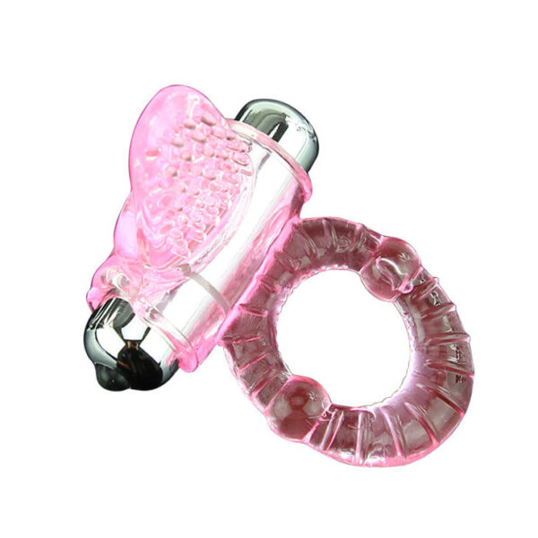 SWEET ABS 10 RITMOS RING ANILLO PENE VIBRADOR ROSA – Bild 3