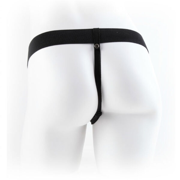 FETISH FANTASY SERIES 9" HOHL STRAP-ON MIT BÄLLEN 22,9 CM FLEISCH
