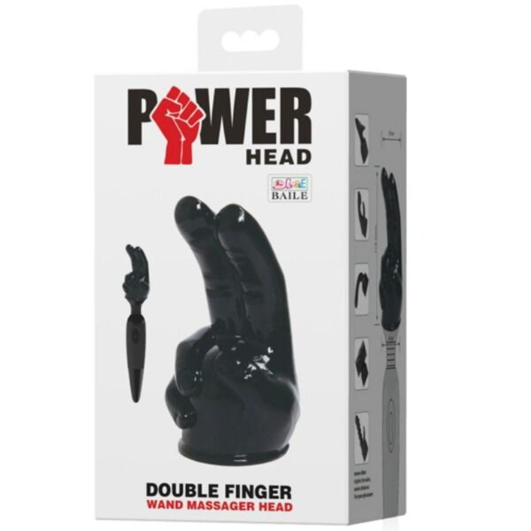 POWER HEAD - CABEZAL INTERCAMBIABLE PARA MASAJEADOR DISEÑO MANO – Bild 6
