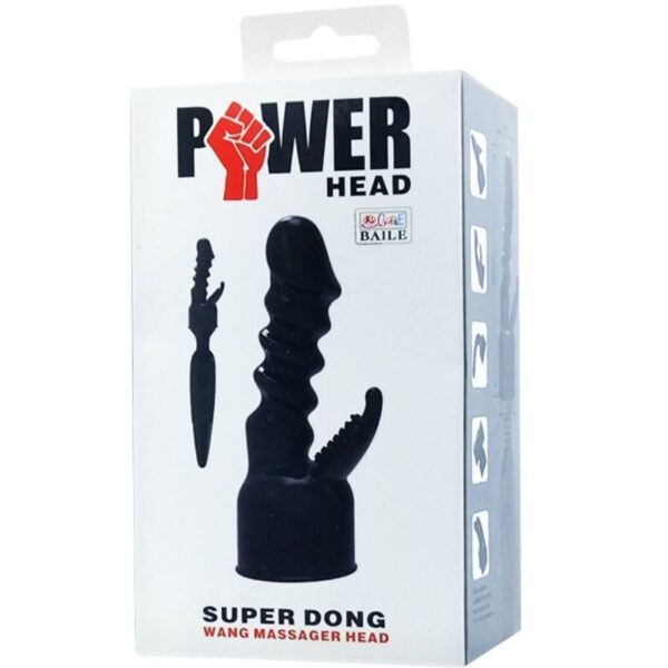POWER HEAD CABEZAL INTERCAMBIABLE PARA ESTIMULACION INTERNA Y CLITORIS – Bild 6