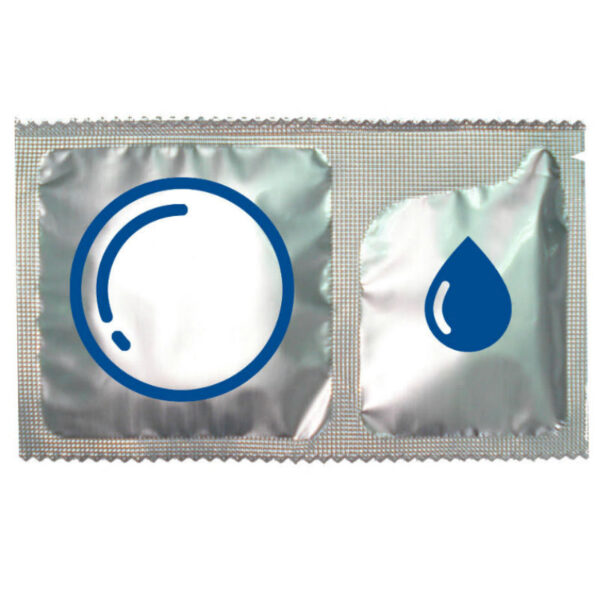 CONTROL DUO NATURA 2-1 PRESERVATIVO + GEL 6 UDS – Bild 2