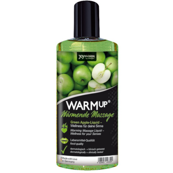 AQUAGLIDE - WARMUP GRÜNES APFEL-MASSAGEÖL - 150 ML