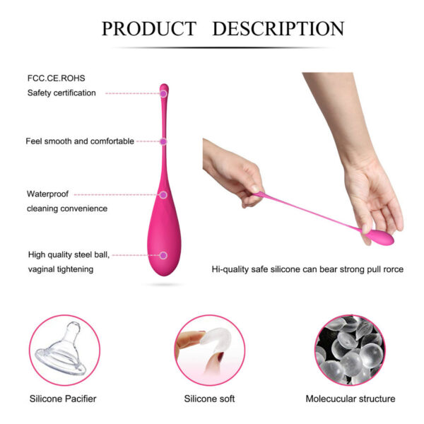 LESLIE KEGEL FIT PELVIC MUSCLE TRAINING SET 6 STÜCKE – Bild 12