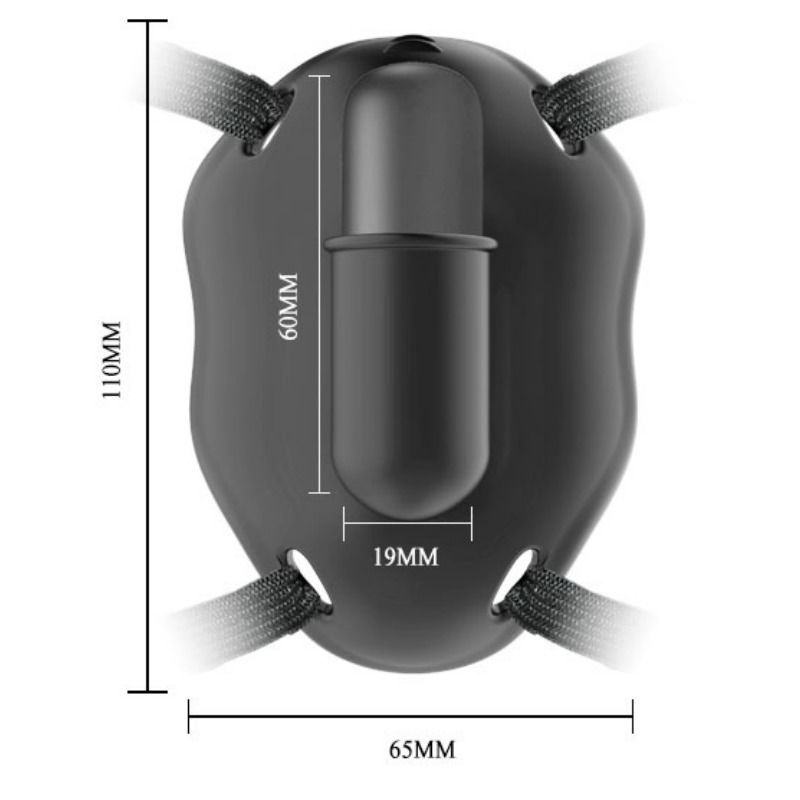 PRETTY LOVE STRAP ON CON BALA VIBRADORA CARTER – Bild 3