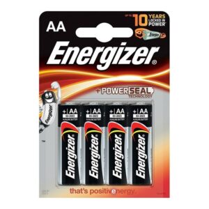 ENERGIZER ALKALINE POWER ALKALINE BATTERIE AA LR6 BLISTER * 4