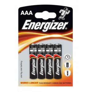 ENERGIZER ALKALINE POWER ALKALINE BATTERIE AAA LR03 BLISTER * 4