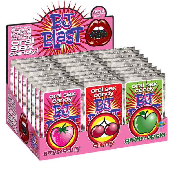 PIPEDRAMS BJ BLAST ? ERDBEERE/KIRSCH UND GRÜNER APFEL ? DISPLAY ? 36 STÜCK