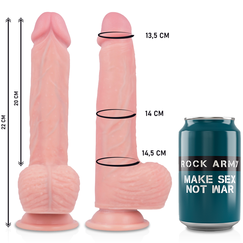 ROCKARMY ARNES + HAWK ROTADOR Y VIBRADOR 22 CM – Bild 4